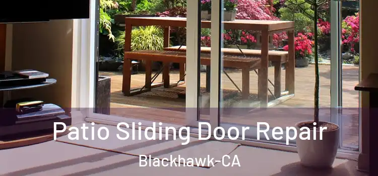  Patio Sliding Door Repair Blackhawk-CA