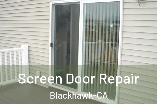  Screen Door Repair Blackhawk-CA